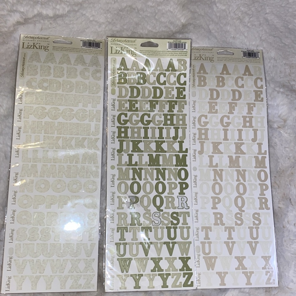 Alphabet Stickers Bundle - Picture 3 of 4